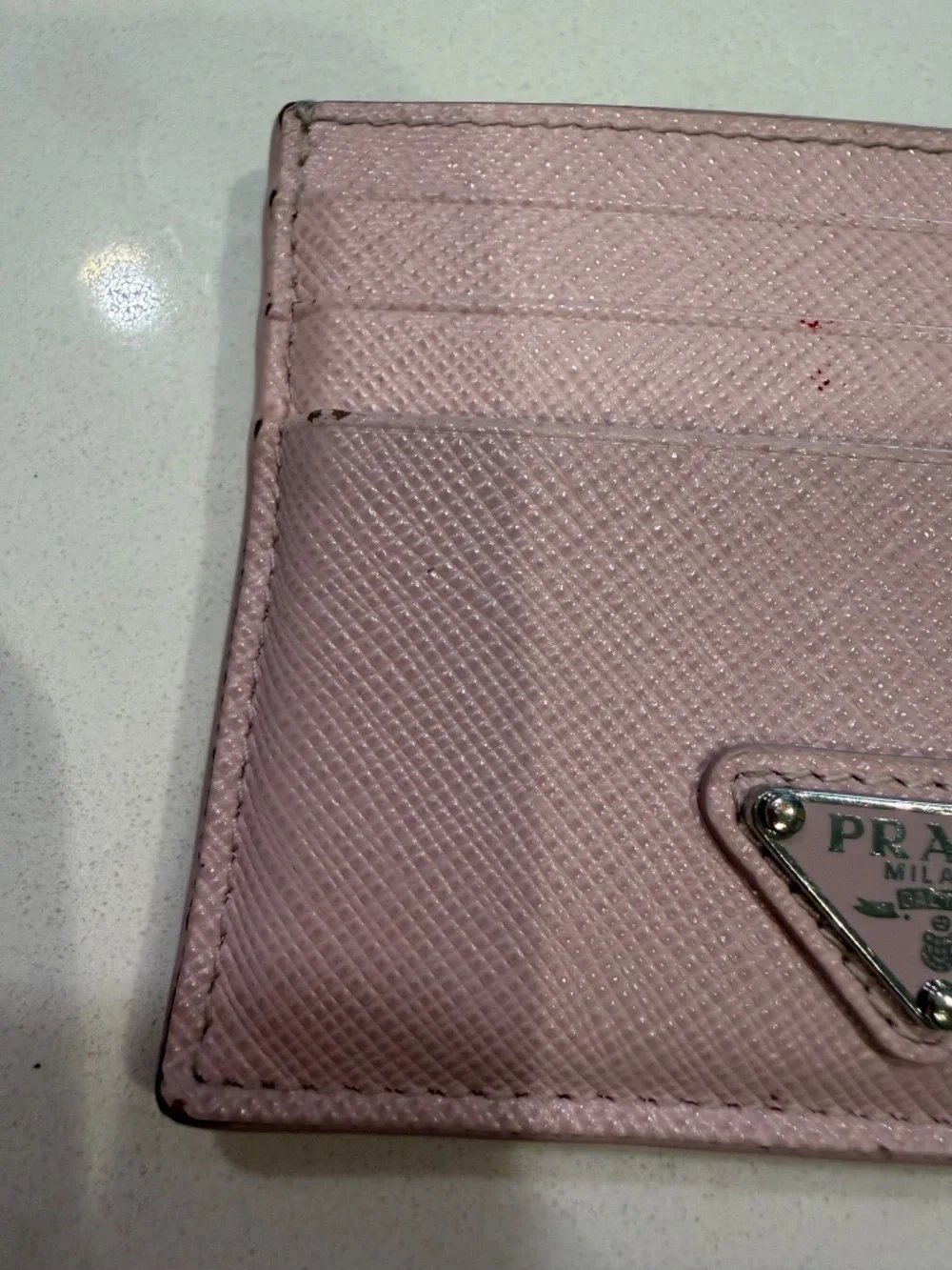 Authentic Pink Prada Card Holder - Picture 4 of 13